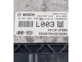 Řídící jednotka 0281031446, 391102FBB0 KIA Sorento 2016