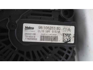 Генератор 2624310B, 9810525380   Citroen C-Elysée 1.6     