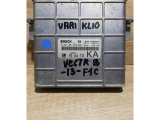 Блок управления двигателем Блок управления 90464735, 0281001335 Opel Vectra B