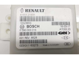 Блок управления 416512190R, 0260003016 Dacia Duster