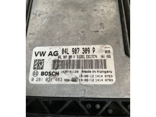 Блок управления двигателя 04L907309P, 0281031483   Audi Q2 -