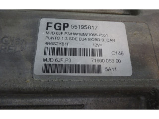 Řídící jednotka 55195817 Fiat Punto Evo 2005