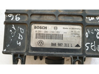 Блок управления двигателя 8A0907311L, 0261203188   Audi 80 90 B3