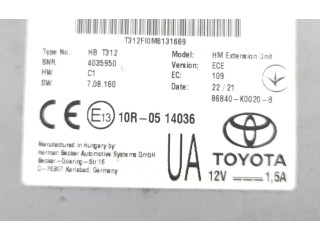 Блок управления навигации (GPS) 86840K0020B   Toyota Corolla E210 E21