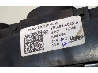 Блок управления климат-контролем 6V0820045A Skoda Fabia Mk3 (NJ)