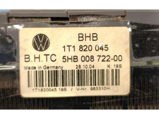 Блок управления климат-контролем 1T1820045, 1T1820045 Volkswagen Caddy