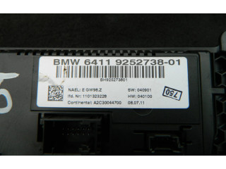 Блок управления климат-контролем 9252738   BMW X3 F25