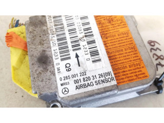 Блок подушек безопасности 0018203126, 0285001222 Mercedes-Benz A W168