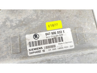 Блок управления двигателя 047906033E, 5WP4420210 Skoda Fabia Mk1 (6Y)