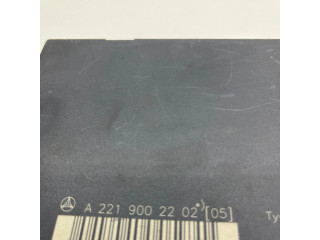 Блок комфорта A2219002202, 00405881A4 Mercedes-Benz S W221