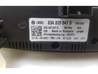 Блок управления климат-контролем 83A820047D, 83A820047D   Audi Q2 