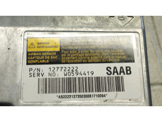 Блок подушек безопасности 12772222, W0594419 Saab 9-5