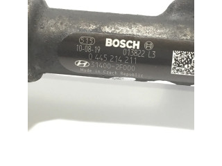 Vstřikovací lišta 0445214211, 314002F000 Hyundai Santa Fe pro naftový motor 2.2