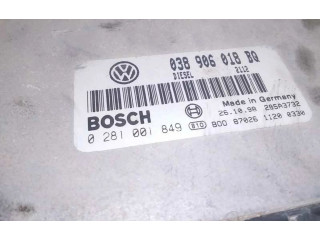 Блок управления двигателя 038906018BQ, 0281001849 Skoda Octavia Mk1 (1U)