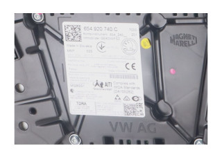 Панель приборов 654920740C Skoda Fabia Mk4 (6VA)