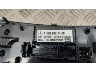 Блок управления климат-контролем A1669007408   Mercedes-Benz GL X166