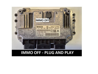 Řídící jednotka 0261208909, 9663990480 Peugeot 307 CC 2007