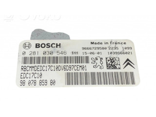 Řídící jednotka 0281030546, 9807885980   Citroen Berlingo 2013