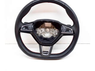 Руль Skoda Octavia Mk3 (5E) 2013 - 2019 года 5E0413091BC, 5E0419685A