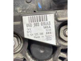 Генератор 06B903016AB, 0124525088 Audi A3 S3 8P