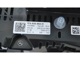 Přístrojová deska Porsche Cayenne (92A) 2013 7P5920902H