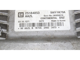 Блок управления двигателя 25184853, 5WY1K73A   Chevrolet Spark