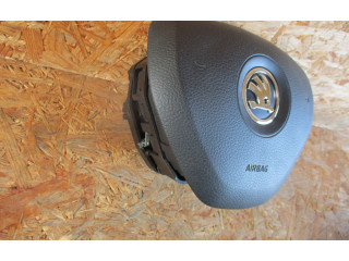 Подушка безопасности водителя 5E0880201 Skoda Octavia Mk3 (5E)