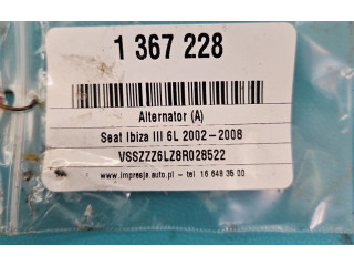 Генератор 0124325012, IMPRK1367228   Seat Ibiza III (6L)      