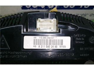 Přístrojová deska Mercedes-Benz E AMG W211 2007 A2115402448, A2115402448