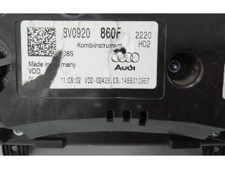 Панель приборов 8V0920860F Audi A3 S3 A3 Sportback 8P