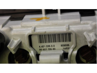 Блок управления климат-контролем 9663770580, 909335 Citroen Berlingo