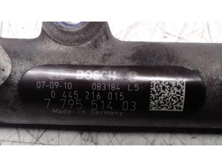 Vstřikovací lišta 0445216015, 7795514 BMW 5 E60 E61 pro naftový motor 3.0 306D3 1257