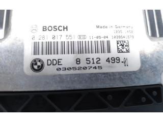 Řídící jednotka 8512499, 0281017551 BMW 1 E82 E88 2011