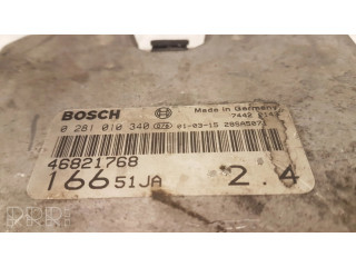Блок управления двигателя 0281010340, 46821768 Alfa Romeo 166