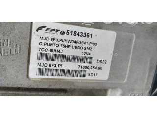 Řídící jednotka 51843361   Fiat Punto (199) 2009