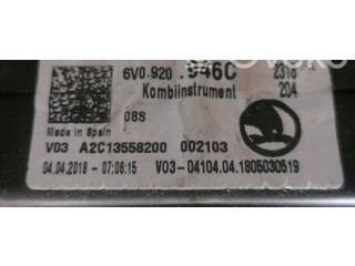 Панель приборов 6V0920946C Skoda Fabia Mk3 (NJ)