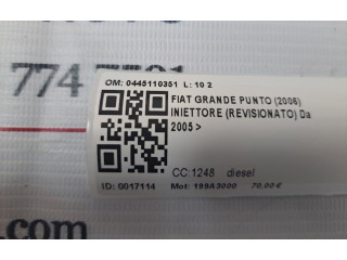 Форсунка 0445110351, 0445110351 Fiat Grande Punto