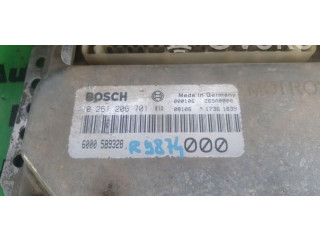 Блок управления двигателем Блок управления 0261206701, 6000589328. Dacia Nova