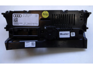 Блок управления климат-контролем 8T1820043F   Audi A5 8T 8F