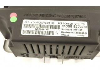 Панель приборов 96665877, 96665877ZD Peugeot 5008