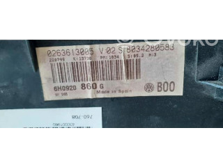 Přístrojová deska  Seat Arosa  6H0920860G  