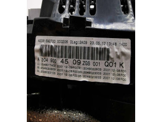 Přístrojová deska Mercedes-Benz C W204 2012 A2049004509, 1330