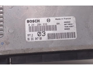 Блок управления двигателя 0261204939, 9633184780 Citroen Xsara