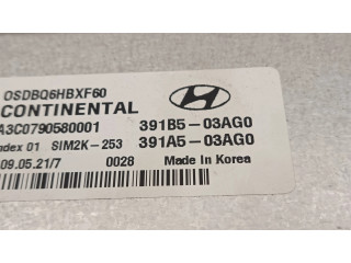 Řídící jednotka 391B103AG0, 391B503AG0 Hyundai Kona I 2021