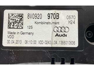 Панель приборов 8V0920970B   Audi A3 S3 8V       