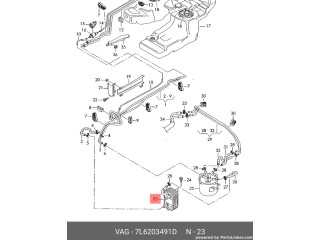 Vstřikovač 7L6203491D Audi Q7 4L