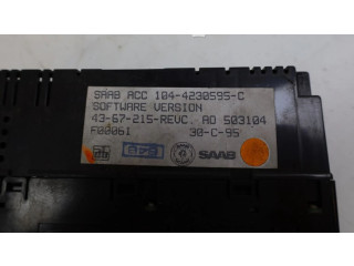 Блок управления климат-контролем 4367215, 4367215   Saab 900