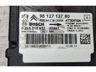 Блок подушек безопасности 9812713780, 0285012932 Peugeot 2008 I