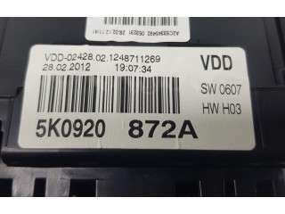 Панель приборов 5K0920872A, 5K0920872A Volkswagen Golf VI