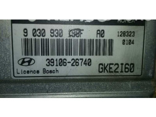 Блок управления двигателем Блок управления 3910626740, 9030930198F Hyundai Coupe